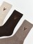 Nakışlı Erkek Soket Çorap 3'lü (W5) 2