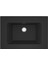 Zenıth 65 Etajerli Siyah Granit Banyo Lavabosu 65X45 1