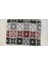 HCCOMPANYFABRİCON MODERN DESENLİ HALI ÖRTÜSÜ GRİ 4m² 4