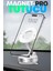 Magnetpro 360° Ayarlanabilir Araç Içi Masa Üstü Vakumlu Mıknatıslı Magsafe Telefon Tutucu Beyaz 1