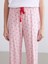 Beli Lastikli Desenli Kadın Pijama Altı (W5) 3