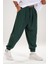 Erkek Yeşil Fitilli Pileli Relax Fit Şalvar Pantolon COC1128 3