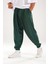 Erkek Yeşil Fitilli Pileli Relax Fit Şalvar Pantolon COC1128 4