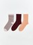 Desenli Kadın Soket Çorap 3'lü (W5) 1
