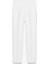 Yüksek Bel Kadın Pantolon Beyaz Dokuma Dar Paça 74% Polyester MG2425 3
