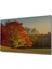 Sonbahar Yaprakları Yağlı Boya Görünümlü Dekoratif Ahşap Ev/işyeri/ofis Kare Tablo 2