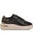 Siyah Bağcıklı Hafif Esnek Kadın Sneaker Lady 028 Z 2