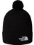 Tnf Logo Box Pom Beanie Bere NF0A8CHFJK31 Siyah 1