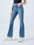 Flare Slim Fit Kadın Pantolon 9
