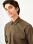Erkek Gömlek Koyu Haki LF2037426 9