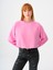 Long Crop Kadın Sweatshirt 6