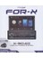 X-9040 7 inç Indash Teyp Bluetooth USB Aux 4x60W Taşınabilir ve Şık Tasarım 3