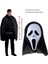 90 cm Pelerin ve Ghost Scream Kapüşonlu Çığlık Hayalet Maskeli Set Hallow 1