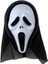 90 cm Pelerin ve Ghost Scream Kapüşonlu Çığlık Hayalet Maskeli Set Hallow 3