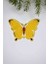 Kelebek Form Sarı Kumaş Nakış Kenar Kumaş Kokteyl Peçetesi 1 Adet 1