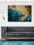 Sörfçü Cenneti Yağlı Boya Görünümlü Dekoratif Ahşap Ev/işyeri/ofis Kare Tablo 1