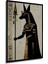 Çerçeve Görünümlü Anubis Tanrı Yağlı Boya Görünümlü Dekoratif Ahşap Ev/işyeri/ofis Kare Tablo 3