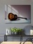Gitarın Melodisi Dekoratif Ahşap Ev/işyeri/ofis Kare Tablo 1
