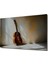 Dekoratif Ahşap Gitar Modern Sanat Yağlı Boya Görünümlü Ev/işyeri/ofis Kare Tablo 2
