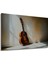 Dekoratif Ahşap Gitar Modern Sanat Yağlı Boya Görünümlü Ev/işyeri/ofis Kare Tablo 3