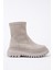 Sueva Süet Kalın Taban Fermuarlı Kadın Bot 1