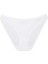 Basic Beyaz Bikini Kadın Külot 2'li 4