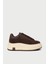 Kadın Hakiki Süet Kahverengi Sneaker - 25361ZKHVC01 1