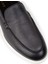 Erkek Hakiki Deri Gri Loafer Ayakkabı - 01957MGRIE02 5