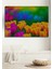 Rüya Gibi Lale Bahçesi Yağlı Boya Görünümlü Dekoratif Ahşap Ev/işyeri/ofis Kare Tablo 1