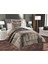 Yumi 6 Parça Comforter Çeyiz Seti Kahverengi 2