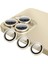 (Kaliteyi Bozmaz) iPhone 14 Pro Max / (Kaliteyi Bozmaz) iPhone 14 Pro Uyumlu Kamera Koruyucu Lens Altın Metal Çerçeveli 1
