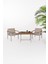 Metal Bahçe Oturma Grubu, Balkon Takımı, Kafe Koltuğu, Bekleme Alanı Koltuğu, 1 + 1 + Masa 3