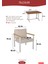 Metal Bahçe Oturma Grubu, Balkon Takımı, Kafe Koltuğu, Bekleme Alanı Koltuğu, 1 + 1 + Masa 4