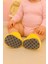 Bebek & Çocuk Kaydırmaz Tabanlı Ev Botu / Panduf / Kışlık Peluş Bot / Çilek Desenli 3