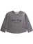 Nakışlı Sweatshirt 1-5 Yaş Gri 1