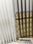 Nivemeshome Side Gri-Gold FT632057 V-2503 1/3 Sık Pileli Fon Perde Apm 6