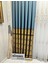 Nivemeshome Side FT632057 V- 2504 Turkuaz 1/3 Sık Pileli Fon Perde Apm 1