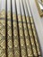 Nivemeshome Side Gri-Gold FT632057 V-2503 1/3 Sık Pileli Fon Perde Apm 3