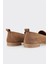 Kahve Deri Kadın Loafer 5