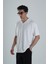 Erkek Beyaz T-Shirt Dokuma Kumaş 2