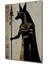 Anubis Tanrı Yağlı Boya Görünümlü Dekoratif Ahşap Ev/işyeri/ofis Kare Tablo 2