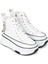 Kadın Beyaz Rugan High Top Sneaker - 25336ZBYZC01 4