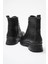 Kadın Bağcıklı Bot Siyah Cilt 5