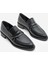 Kadın Loafer Makosen Günlük Ayakkabı Mendi Siyah 5