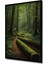 Çerçeve Görünümlü Yağlı Boya Görünümlü Orman Yolu Dekoratif Ahşap Ev/işyeri/ofis Kare Tablo 2