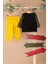 Erkek Bebek Kolları Çizgili Sweatshirt ve Eşofman Altı Takım (3 Ay - 4 Yaş ) 3