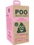 Poo Dışkı Poşeti 15 Yaprak Gül Kokulu 8li Paket 1