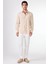 Bej Erkek Slim Fit Gofre Desenli Brent Yaka Uzun Kol Gömlek - 104810 9
