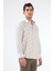 Yeşil Erkek Slim Fit Çiçek Desenli Brent Yaka Uzun Kol Gömlek - 104785 7
