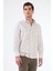 Yeşil Erkek Slim Fit Çiçek Desenli Brent Yaka Uzun Kol Gömlek - 104785 9